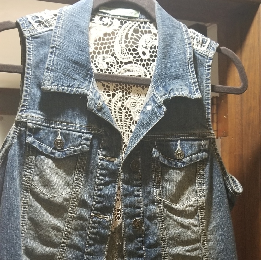 Denim vest